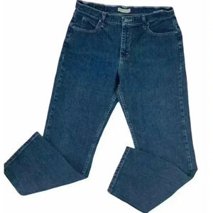 Riders Relaxed Women's Blue Medium Wash Denim Jeans Size 12